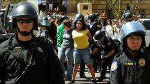 SB1070 protests in Arizona