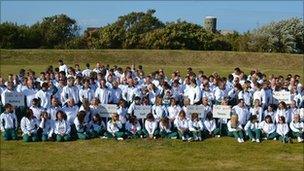 Guernsey Island Games team