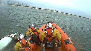 Redcar kayak rescue