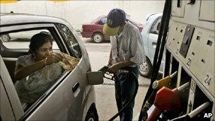 Petrol pump in India