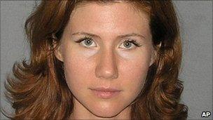 Anna Chapman, one of 10 Russian agents arrested by the FBI