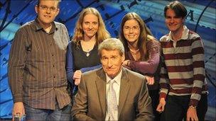 Jeremy Paxman on University Challenge