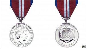 Queen's Diamond Jubilee medal