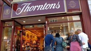 Thorntons store