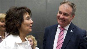 Maria Damanaki and Richard Lochhead