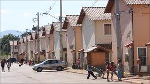 New settlement on outskirts of Rio where homeless are being moved