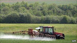 Farming near Rennes, northern France - file pic