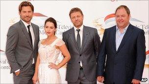 Game of Thrones stars Nicolaj Coster-Waldau, Emilia Clarke, Sean Bean and Mark Addy