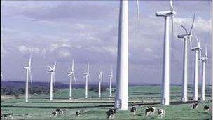 Wind farms