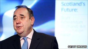 Alex Salmond, First Minister of Scotland