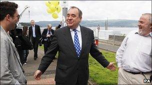 First Minister Alex Salmond