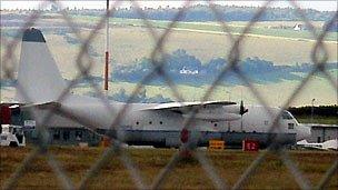 Hercules at Inverness Airport