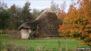 Flag Fen Bronze Age site in Cambridgeshire