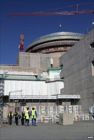 Olkiluoto third reactor building