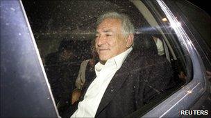 Dominique Strauss-Kahn in New York, 1 July