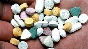 Ecstasy tablets