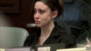 Casey Anthony in court