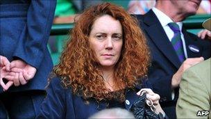 News International chief executive Rebekah Brooks