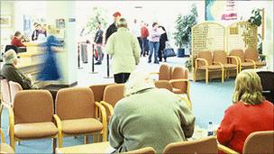 Hospital waiting room