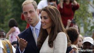 The Duchess and Duke of Cambridge