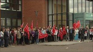 Nipsa protest