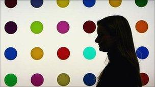 Damien Hirst art from Pharmacy