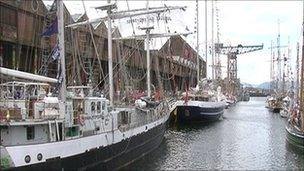 Tall Ships in Greenock