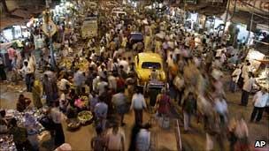 A street in India