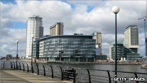 MediaCityUK in Salford