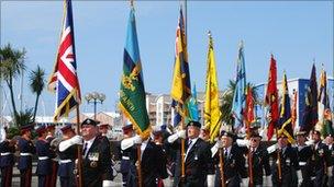 Liberation Day Parade in Jersey