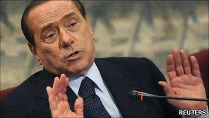 Italian PM Silvio Berlusconi (7 July 2011)