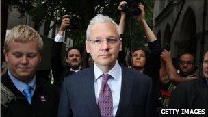 Wikileaks founder Julian Assange