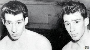 Ronnie and Reggie Kray