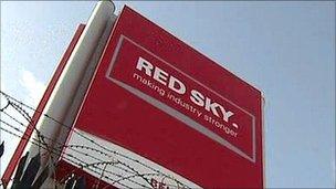 Red Sky sign