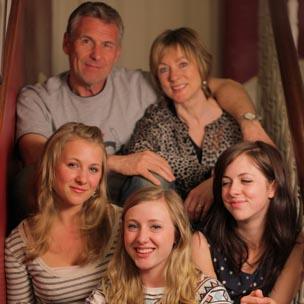 (Clockwise) Jules, Julia, Lucy, Josie and Emma Bellerby