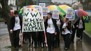 Wakeman School protesters