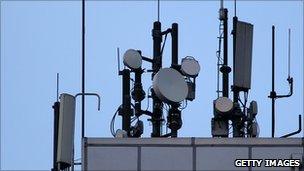 Mobile phone masts