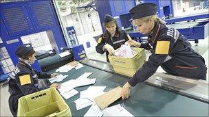 Russian Post sorting office (pic courtesy of Russian Post)