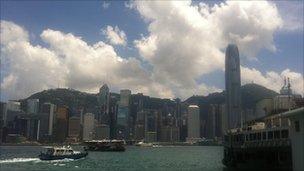 Hong Kong skyline