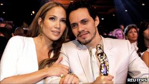 Jennifer Lopez and Marc Anthony