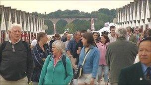 Crowds at Great Yorkshire Show