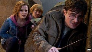 Publicity still from Harry Potter and the Deathly Hallows: Part 2