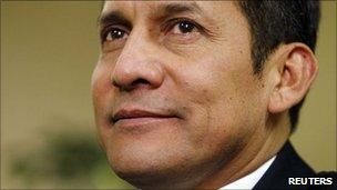 Peruvian President Ollanta Humala (file image)