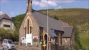 All Saints Church in Maerdy, which has closed