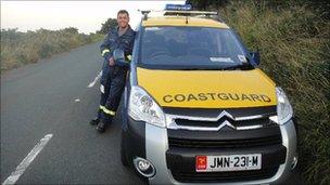 Coastguard John Faragher