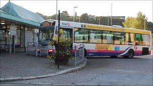 Truro bus station