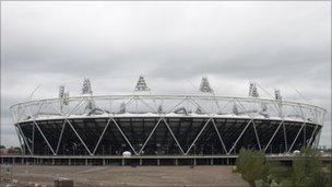 Olympic stadium, Stratford, London May 2011