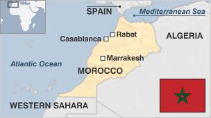 Map of Morocco