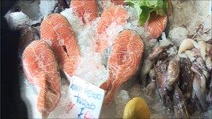 Argentina, frozen fish