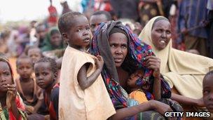 Refugees at Dadaab camp